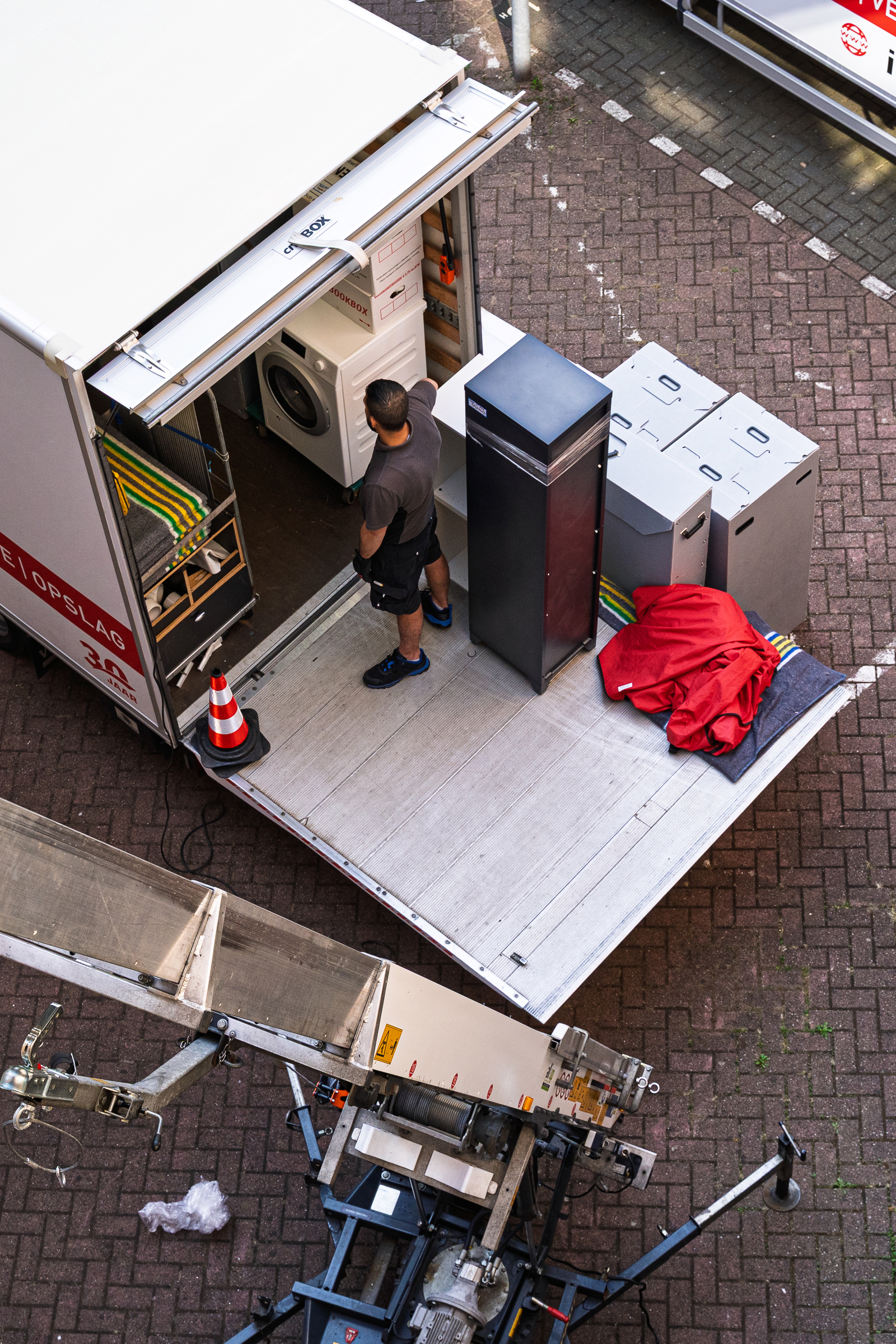 verhuizing met verhuislift