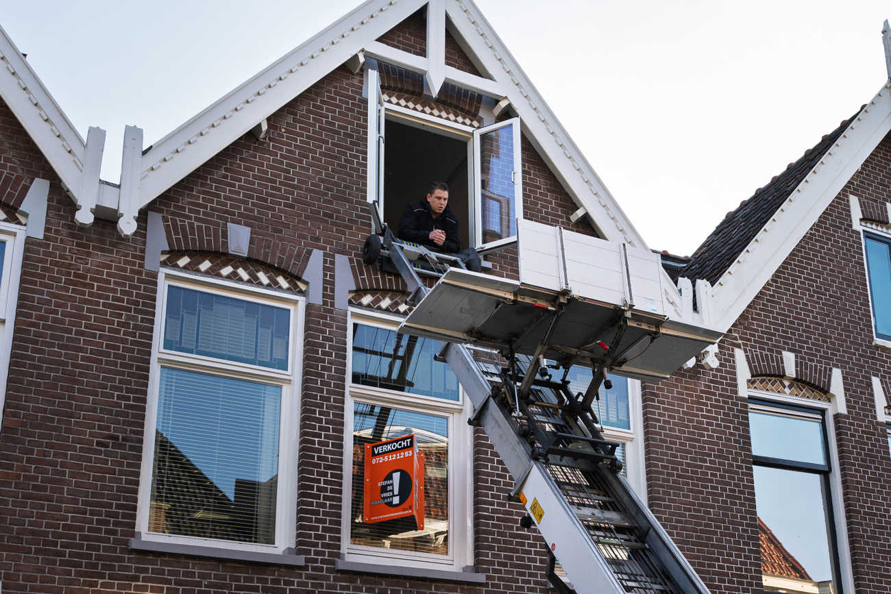particuliere verhuizing met verhuislift